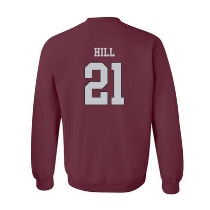 Mississippi State - NCAA Football : JJ Hill - Sports Shersey Crewneck Sweatshirt-1