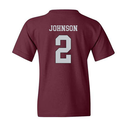 Mississippi State - NCAA Football : Marquis Johnson - Sports Shersey Youth T-Shirt-1