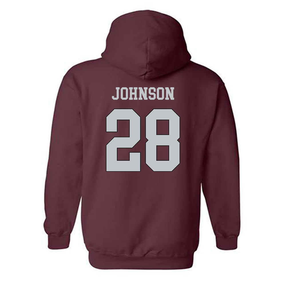 Mississippi State - NCAA Football : Tanner Johnson - Sports Shersey Hooded Sweatshirt-1