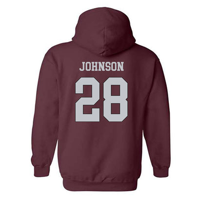 Mississippi State - NCAA Football : Tanner Johnson - Sports Shersey Hooded Sweatshirt-1