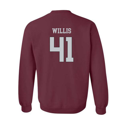 Mississippi State - NCAA Football : Tyshun Willis - Sports Shersey Crewneck Sweatshirt-1
