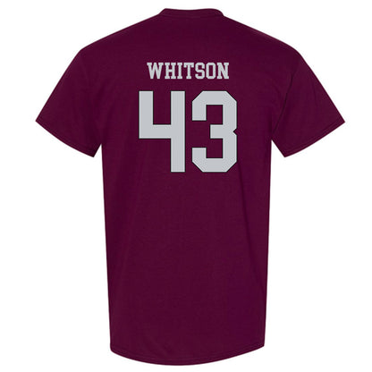 Mississippi State - NCAA Football : Will Whitson - Sports Shersey T-Shirt-1