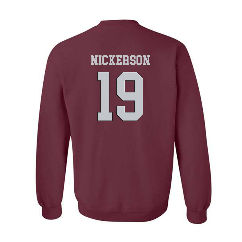 Mississippi State - NCAA Football : Micah Nickerson - Sports Shersey Crewneck Sweatshirt-1