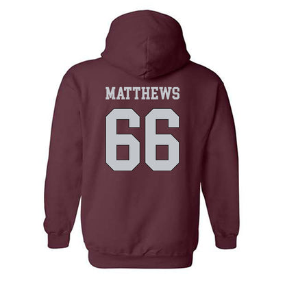 Mississippi State - NCAA Football : Jaelyne Matthews - Sports Shersey Hooded Sweatshirt-1