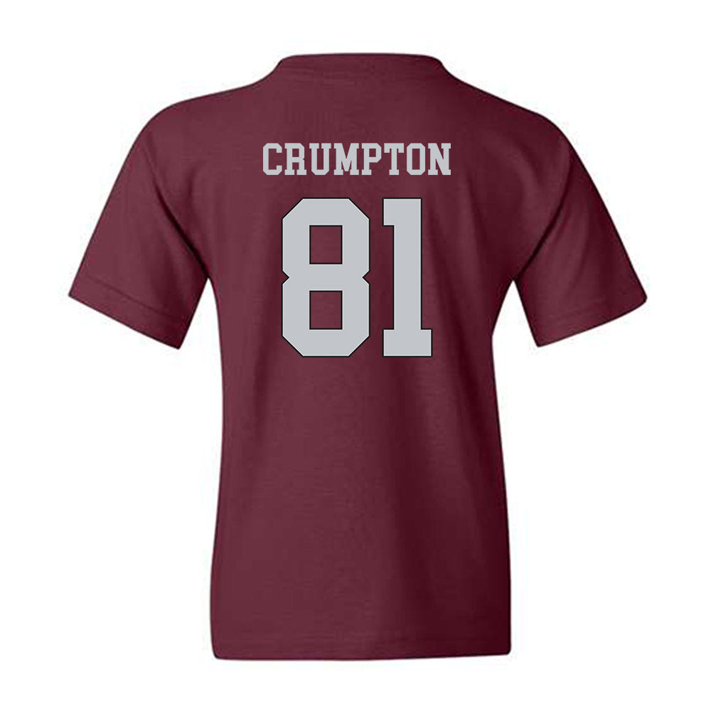 Mississippi State - NCAA Football : Zion Crumpton - Sports Shersey Youth T-Shirt-1