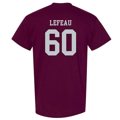 Mississippi State - NCAA Football : Matthew Lefeau - Sports Shersey T-Shirt-1