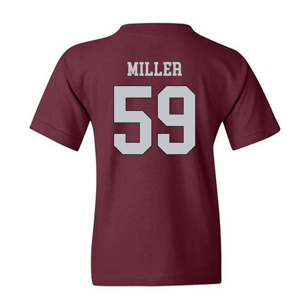Mississippi State - NCAA Football : Tyler Miller - Sports Shersey Youth T-Shirt-1