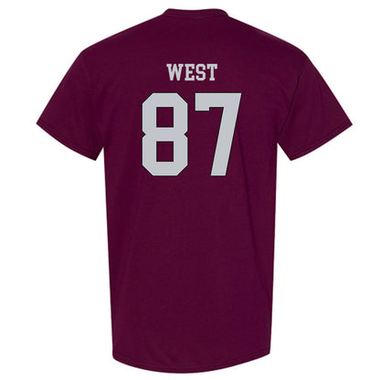 Mississippi State - NCAA Football : Sam West - Sports Shersey T-Shirt-1