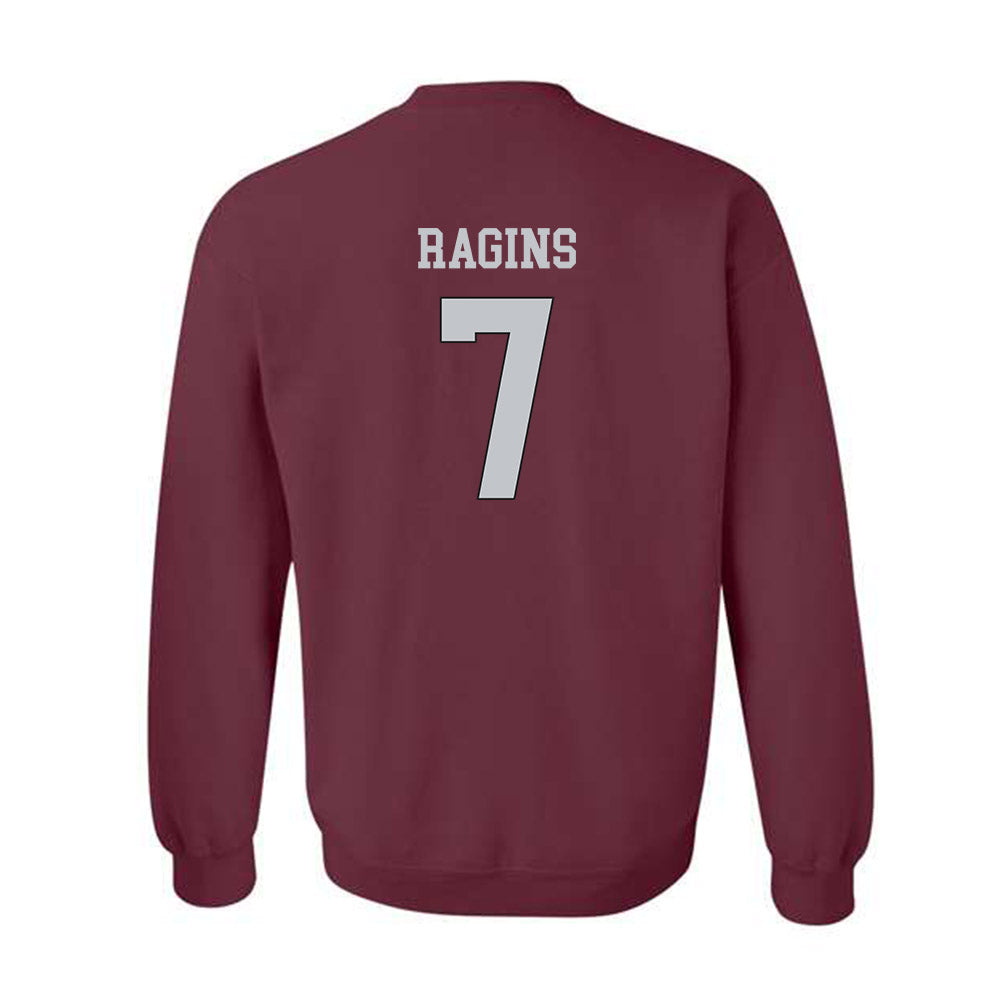 Mississippi State - NCAA Football : Zion Ragins - Sports Shersey Crewneck Sweatshirt-1