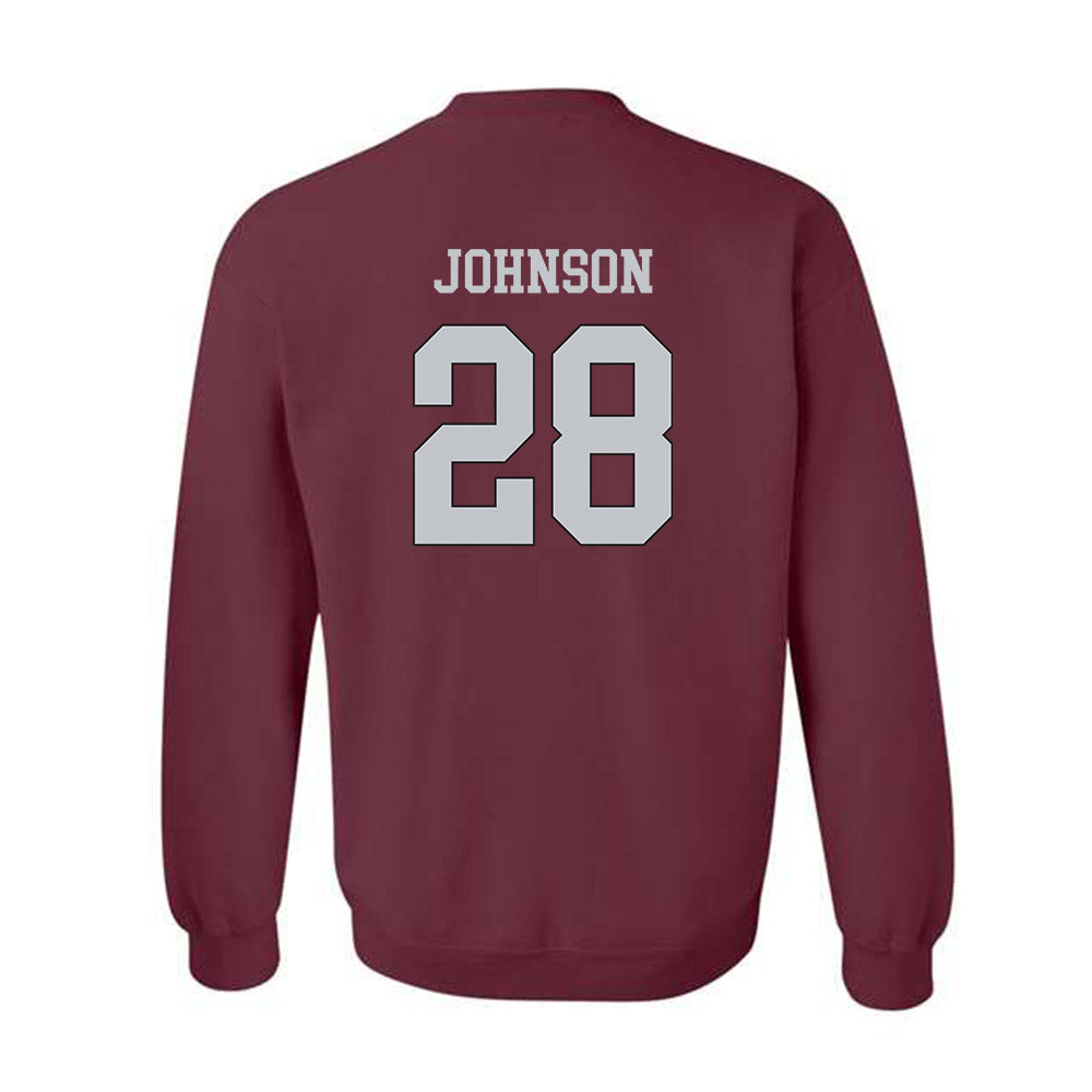Mississippi State - NCAA Football : Tanner Johnson - Sports Shersey Crewneck Sweatshirt-1