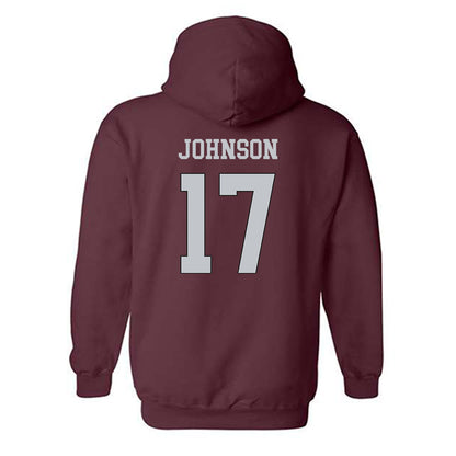 Mississippi State - NCAA Football : Kyle Johnson - Sports Shersey Hooded Sweatshirt-1