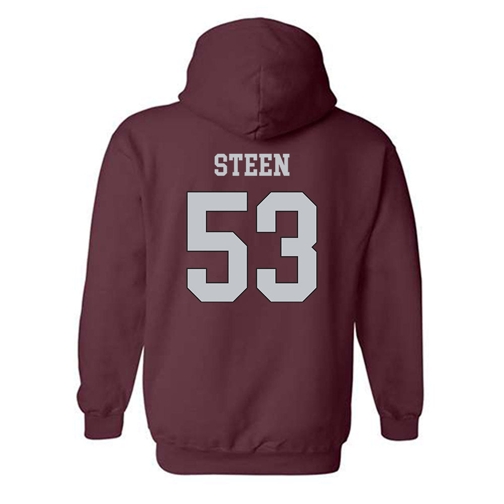 Mississippi State - NCAA Football : Dylan Steen - Sports Shersey Hooded Sweatshirt-1