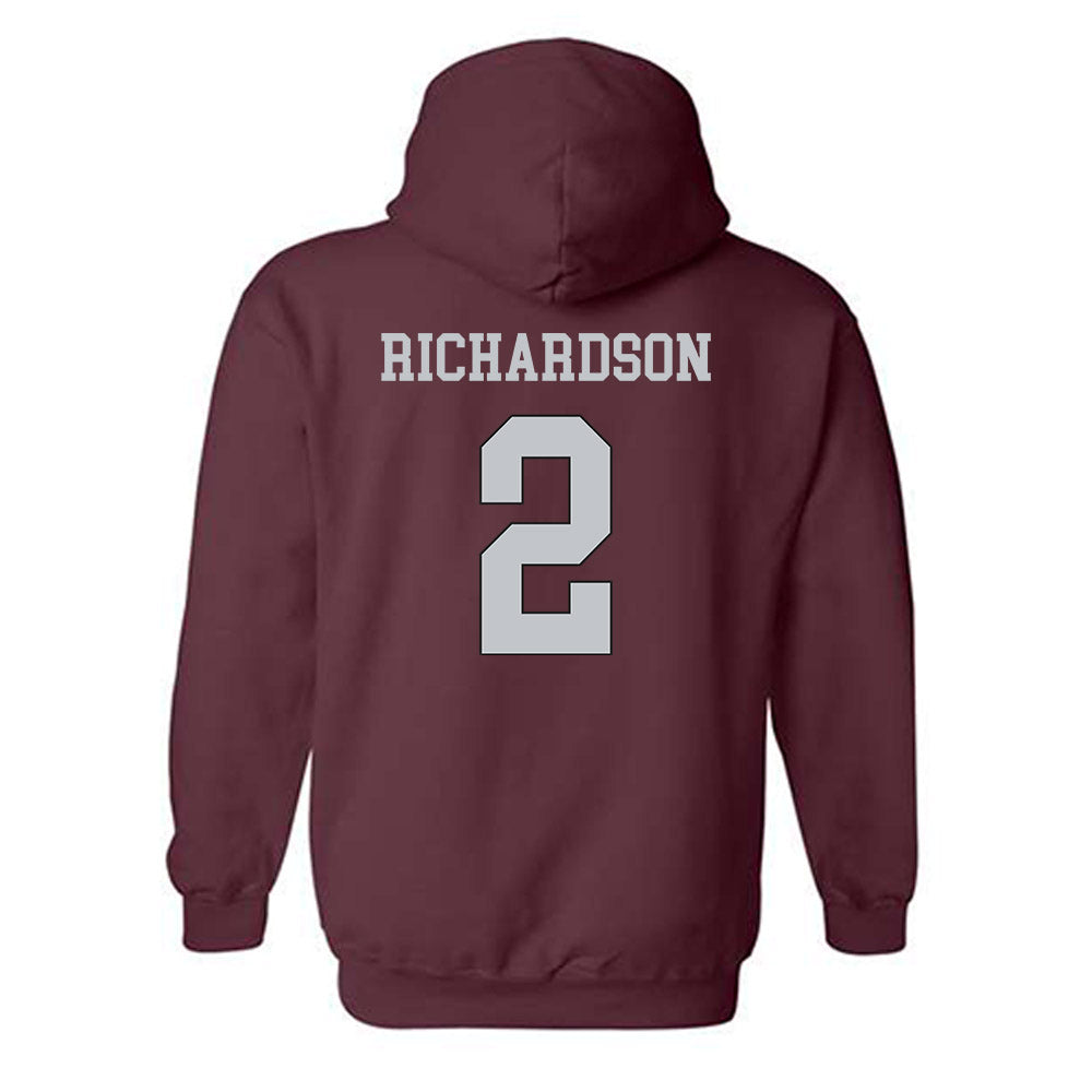 Mississippi State - NCAA Softball : Abby Grace Richardson - Sports Shersey Hooded Sweatshirt-1