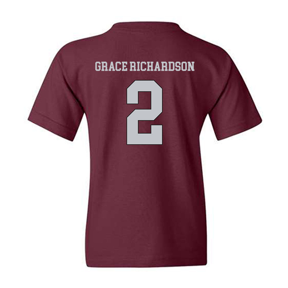 Mississippi State - NCAA Softball : Abby Grace Richardson - Sports Shersey Youth T-Shirt-1