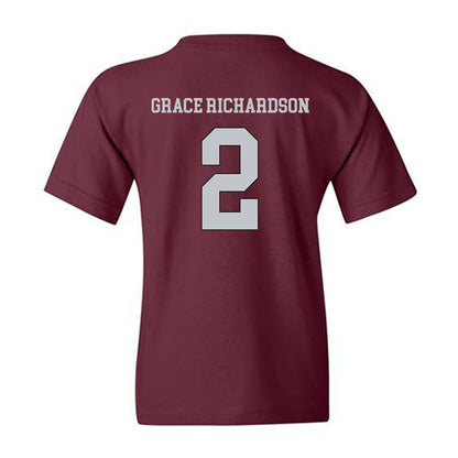 Mississippi State - NCAA Softball : Abby Grace Richardson - Sports Shersey Youth T-Shirt-1
