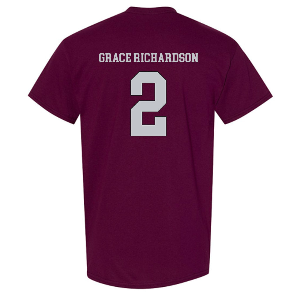 Mississippi State - NCAA Softball : Abby Grace Richardson - Sports Shersey T-Shirt-1