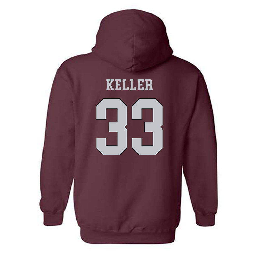 Mississippi State - NCAA Softball : Kinley Keller - Sports Shersey Hooded Sweatshirt-1