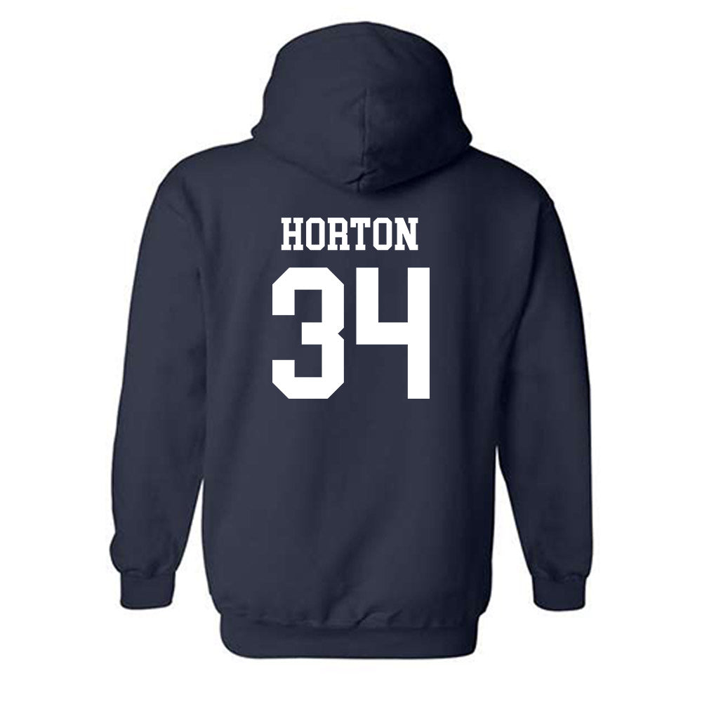 Oral Roberts - NCAA Baseball : Ethan Horton - Classic Shersey Hooded Sweatshirt-1