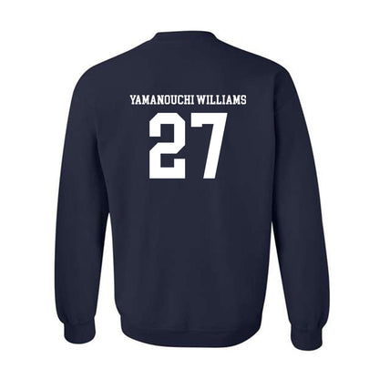Oral Roberts - NCAA Men's Basketball : Yuto Yamanouchi williams - Classic Shersey Crewneck Sweatshirt-1
