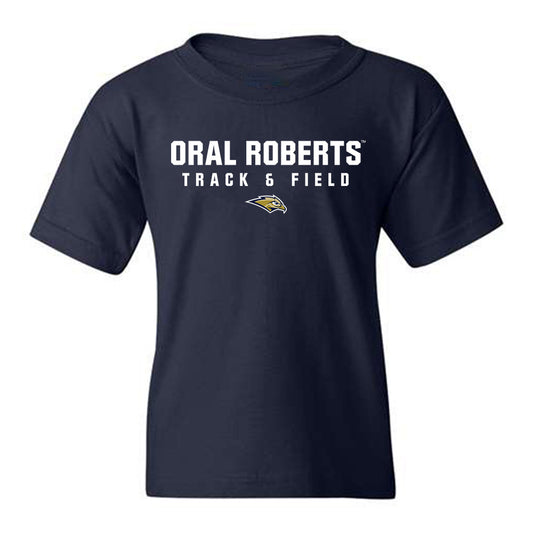 Oral Roberts - NCAA Men's Track & Field : Elijah Burk - Classic Shersey Youth T-Shirt