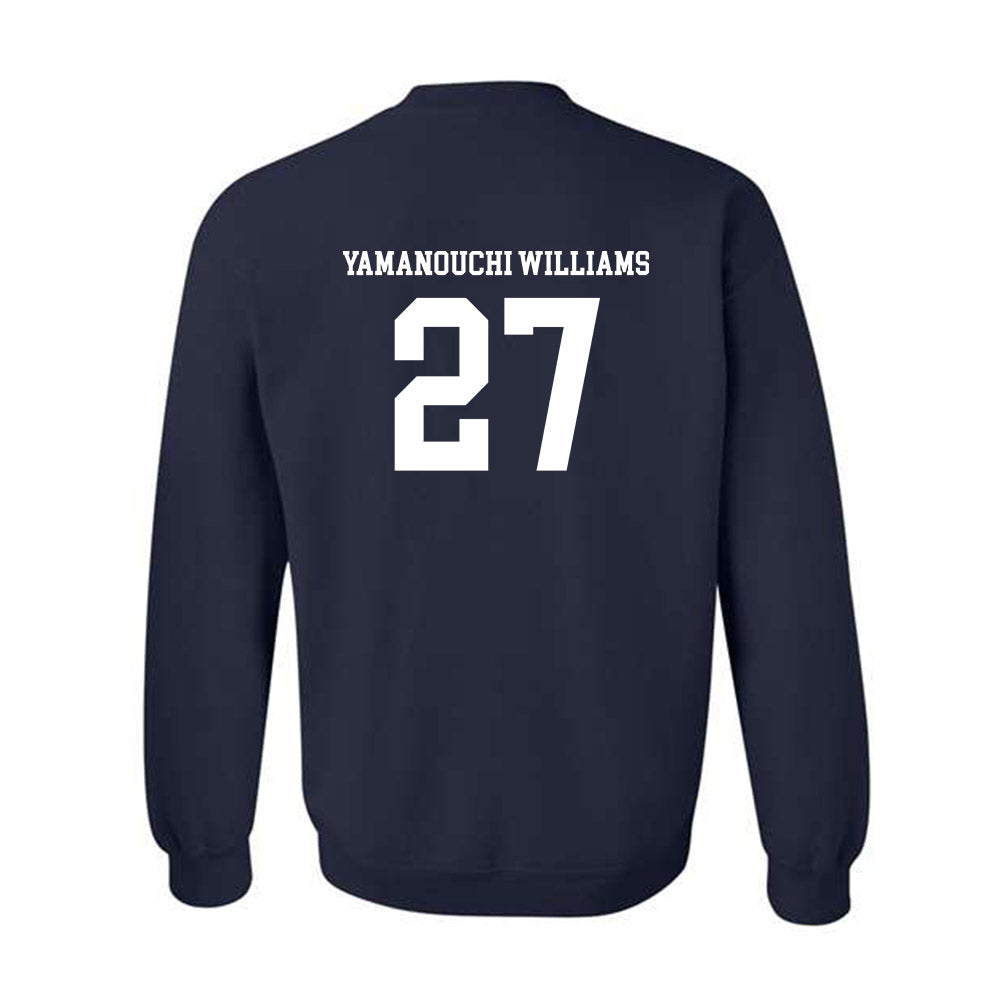 Oral Roberts - NCAA Men's Basketball : Yuto Yamanouchi williams - Crewneck Sweatshirt-1