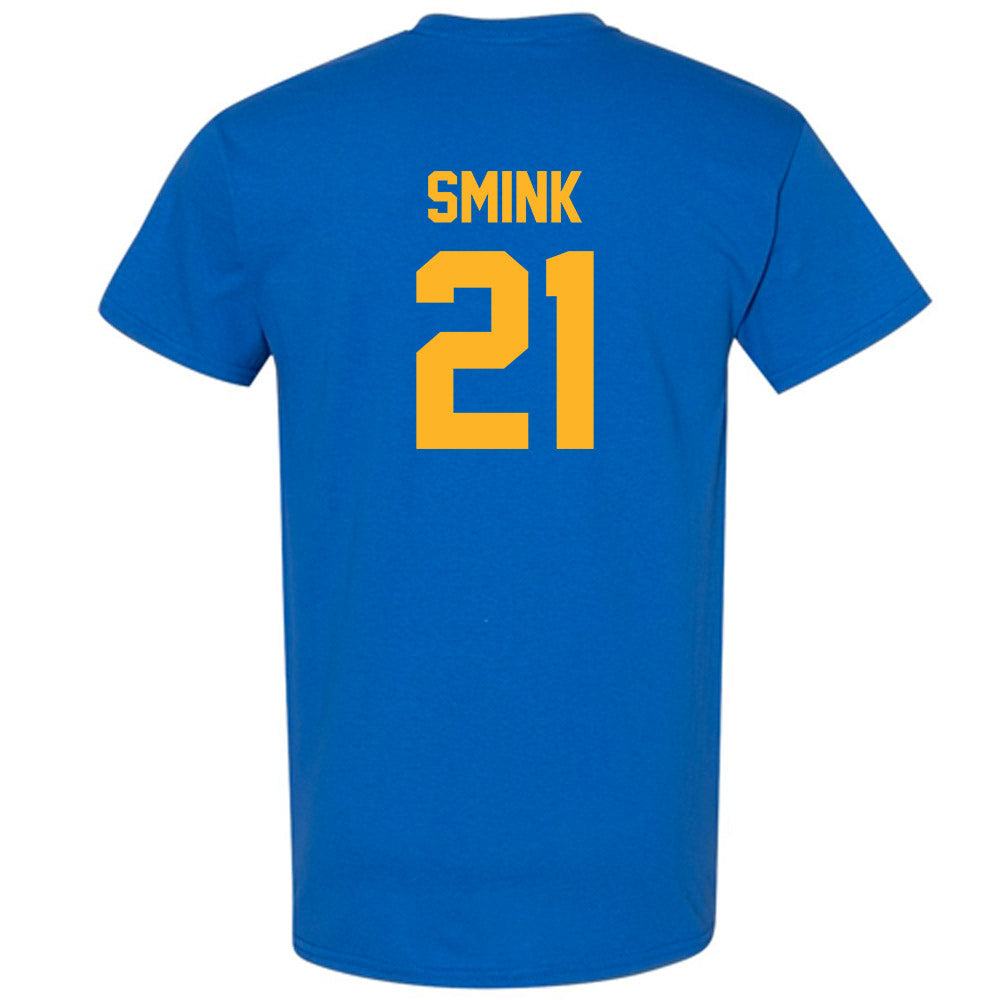 Pittsburgh - NCAA Baseball : Eddie Smink - Classic Shersey T-Shirt-1