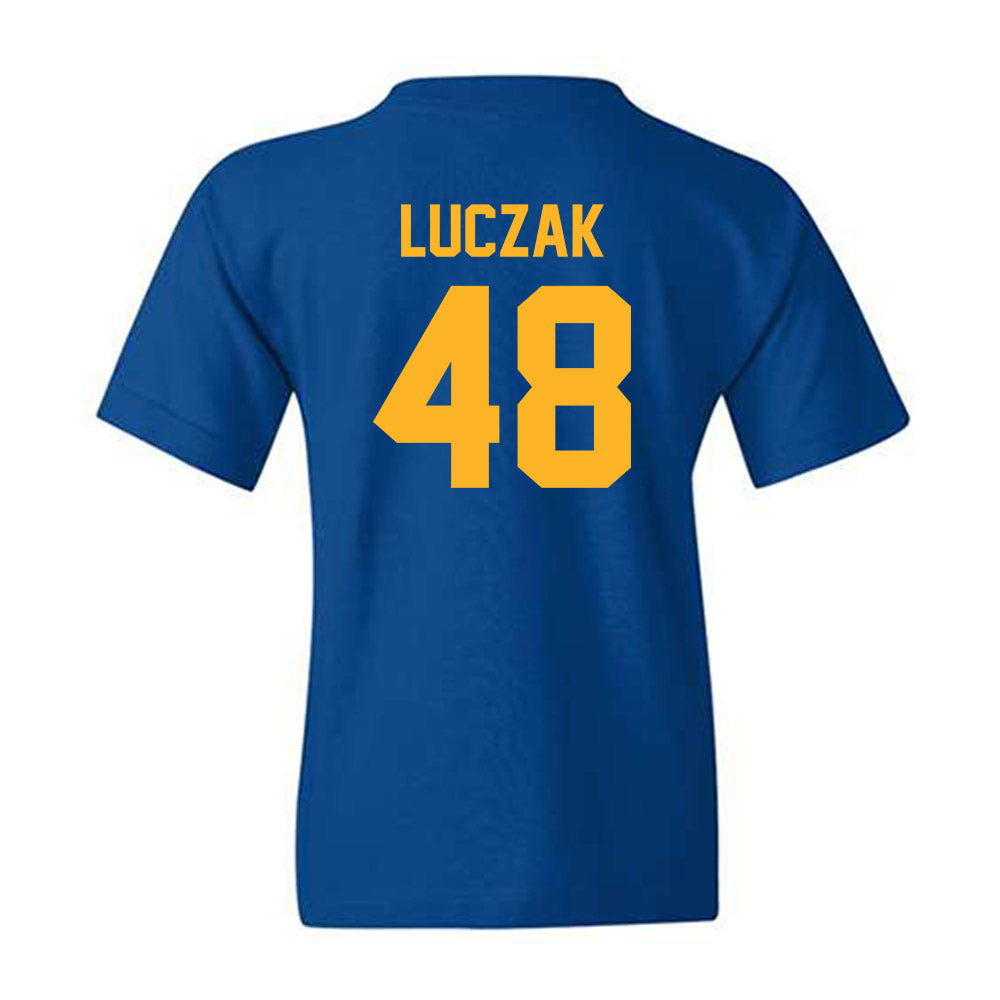 Pittsburgh - NCAA Baseball : Andrew Luczak - Classic Shersey Youth T-Shirt-1