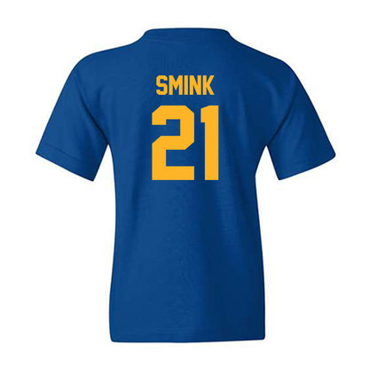 Pittsburgh - NCAA Baseball : Eddie Smink - Classic Shersey Youth T-Shirt-1