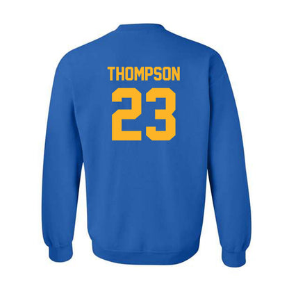 Pittsburgh - NCAA Football : Kanye Thompson - Classic Shersey Crewneck Sweatshirt-1