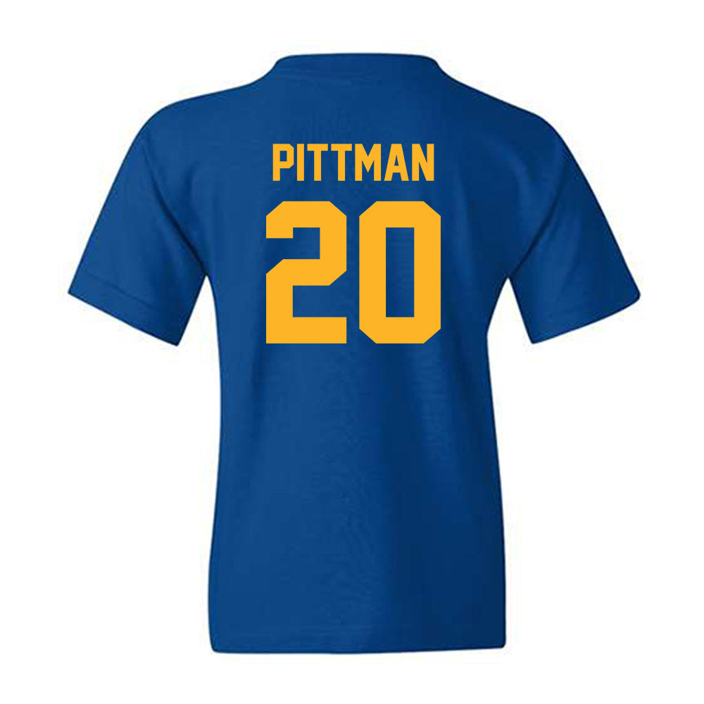 Pittsburgh - NCAA Football : Joshua Pittman - Classic Shersey Youth T-Shirt-1