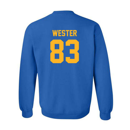 Pittsburgh - NCAA Football : Dylan Wester - Classic Shersey Crewneck Sweatshirt-1