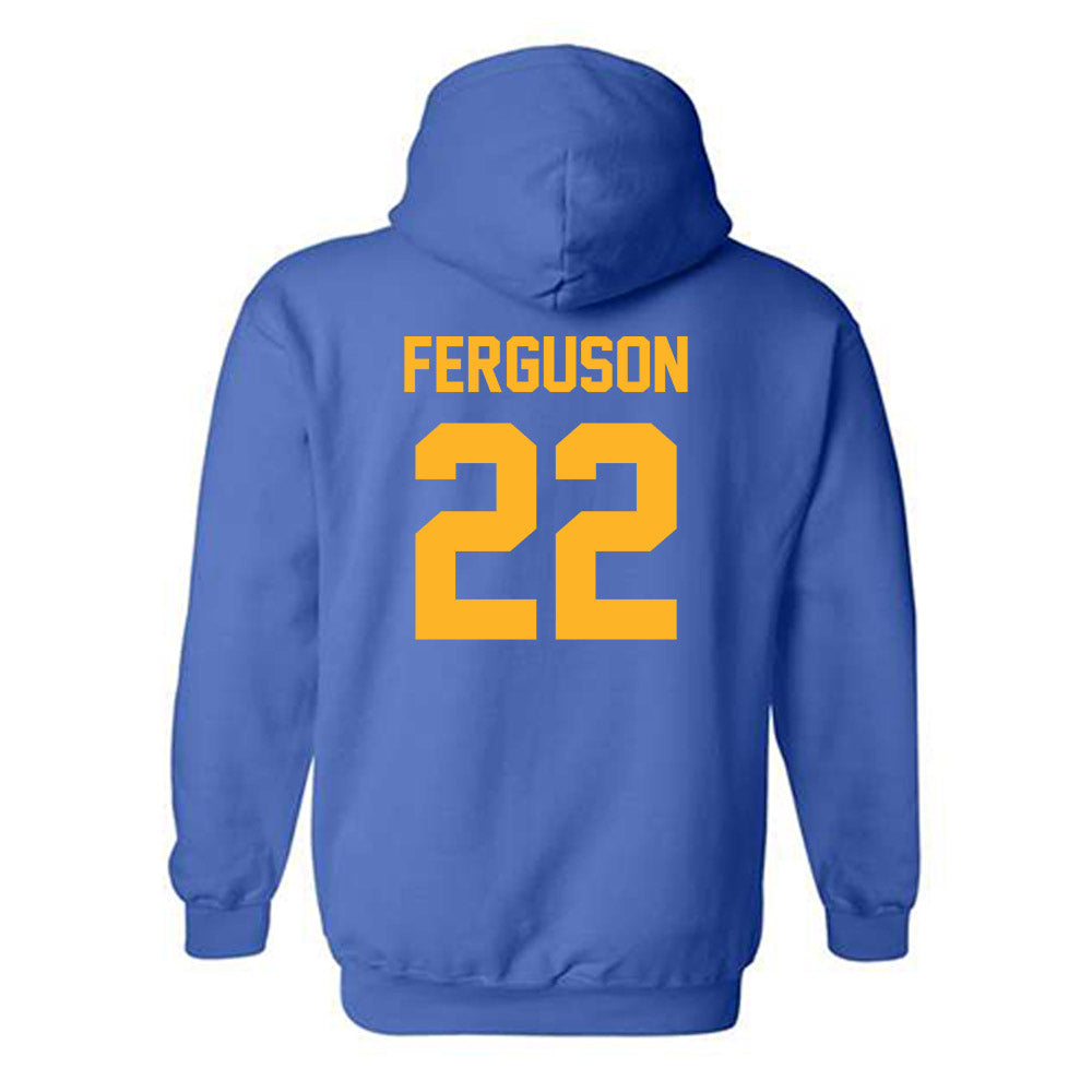 Pittsburgh - NCAA Football : Zion Ferguson - Classic Shersey Hooded Sweatshirt-1