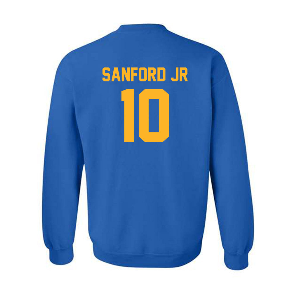 Pittsburgh - NCAA Football : Alex Sanford JR - Classic Shersey Crewneck Sweatshirt-1