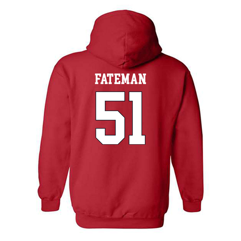 St. Johns - NCAA Baseball : Jaden Fateman - Classic Shersey Hooded Sweatshirt-1