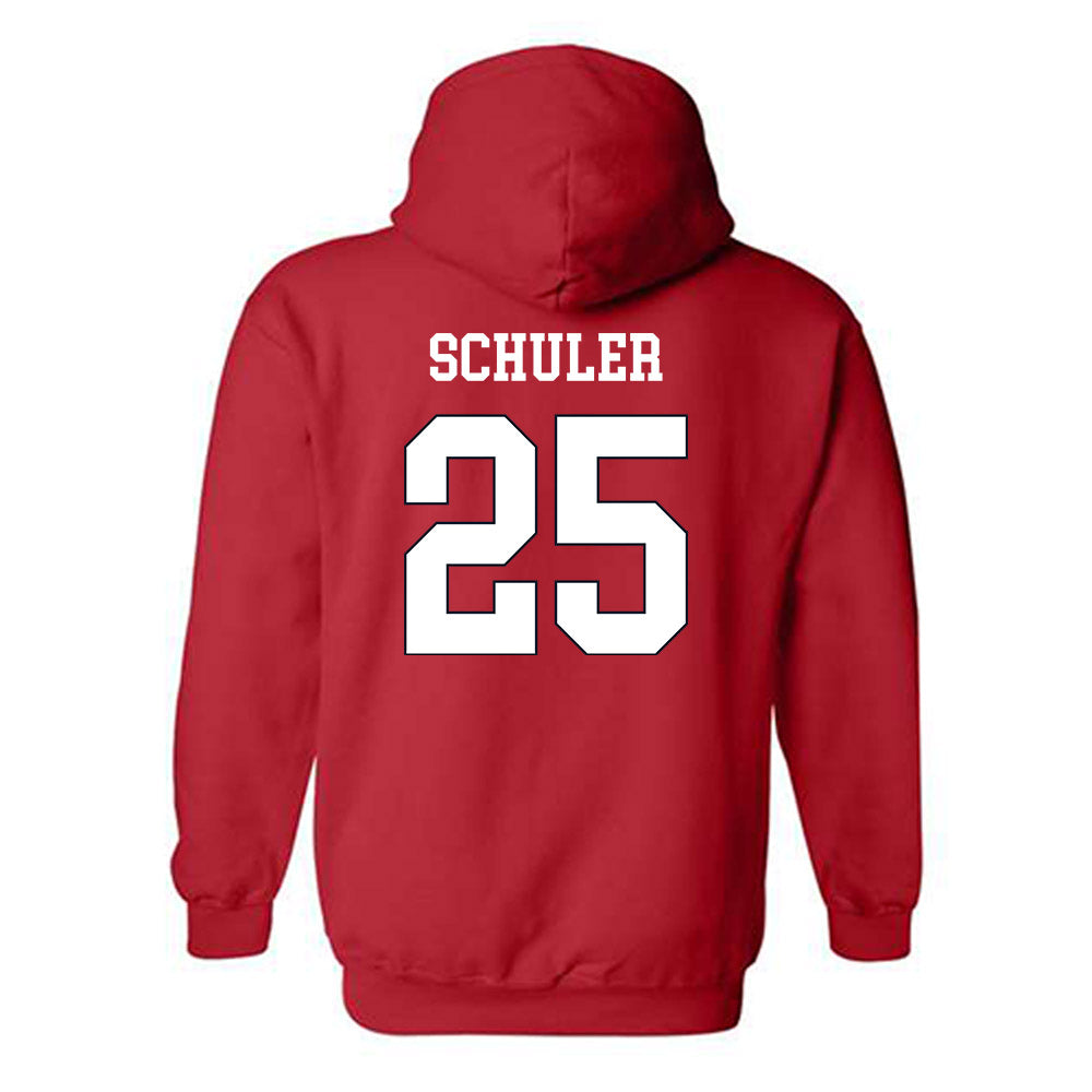 St. Johns - NCAA Women's Soccer : Carly Schuler - Classic Shersey Hooded Sweatshirt-1