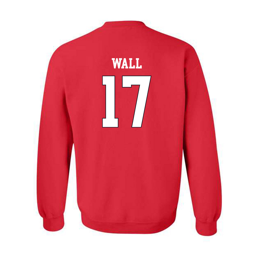 St. Johns - NCAA Baseball : Carter Wall - Classic Shersey Crewneck Sweatshirt-1
