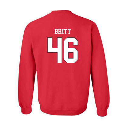 St. Johns - NCAA Baseball : Sean Britt - Classic Shersey Crewneck Sweatshirt-1