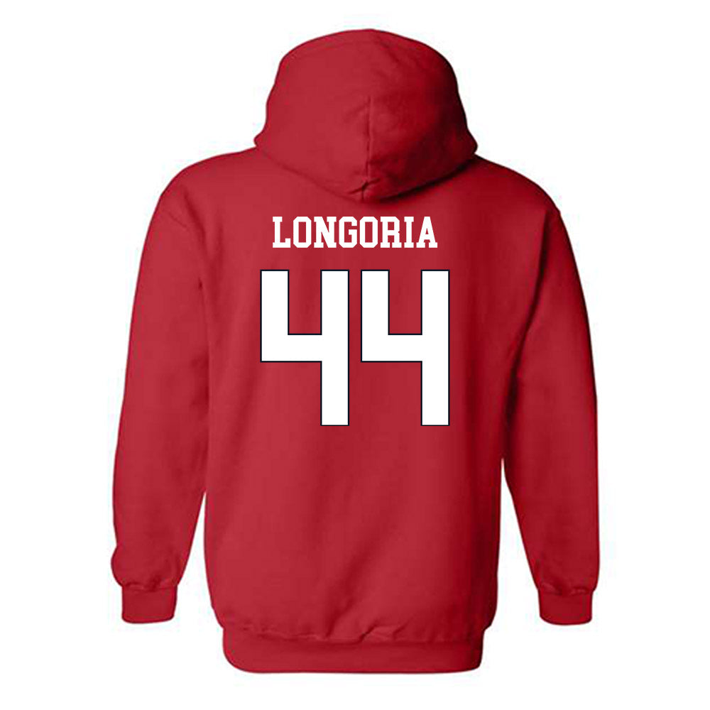 St. Johns - NCAA Baseball : Tyler Longoria - Classic Shersey Hooded Sweatshirt-1