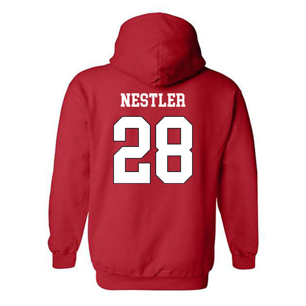 St. Johns - NCAA Baseball : Jack Nestler - Classic Shersey Hooded Sweatshirt-1