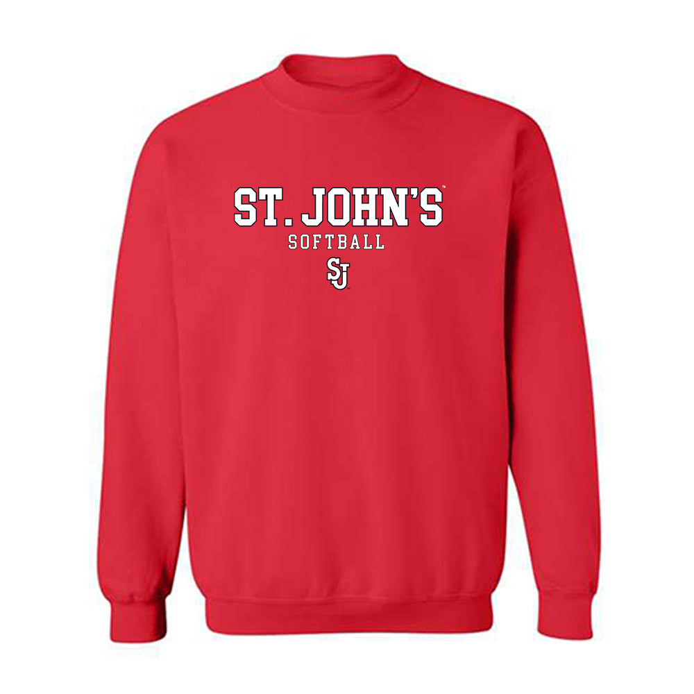 St. Johns - NCAA Softball : Gia Fernandez - Classic Shersey Crewneck Sweatshirt-0