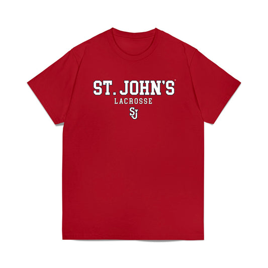 St. Johns - NCAA Men's Lacrosse : Connor Kelley - Classic Shersey T-Shirt-0