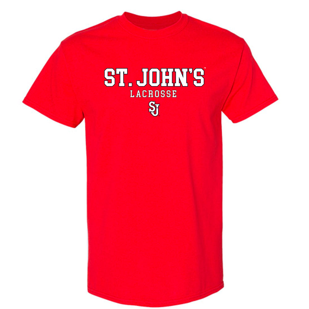 St. Johns - NCAA Men's Lacrosse : Cam Konradi - Classic Shersey T-Shirt-0