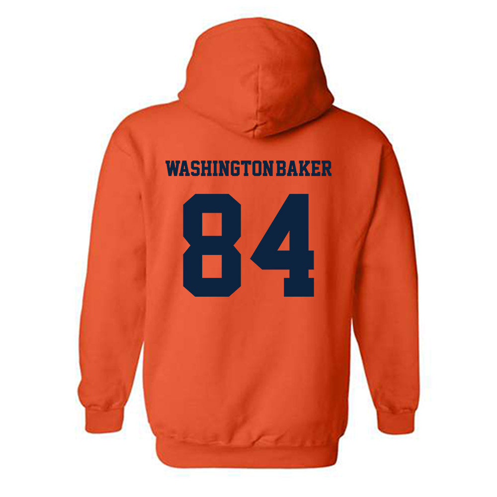 Syracuse - NCAA Football : Elijah Washington-Baker - Classic Shersey Hooded Sweatshirt-1