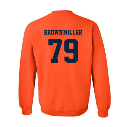 Syracuse - NCAA Football : Travis Brown-Miller - Classic Shersey Crewneck Sweatshirt-1