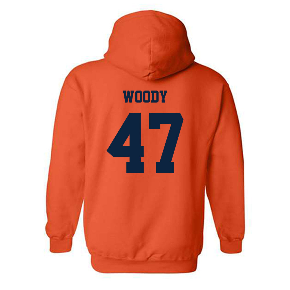 Syracuse - NCAA Football : Tripp Woody - Classic Shersey Hooded Sweatshirt-1