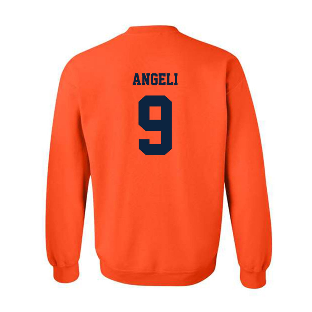 Syracuse - NCAA Football : Steve Angeli - Classic Shersey Crewneck Sweatshirt-1