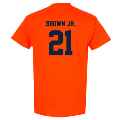 Syracuse - NCAA Football : Fran Brown Jr. - Classic Shersey T-Shirt-1
