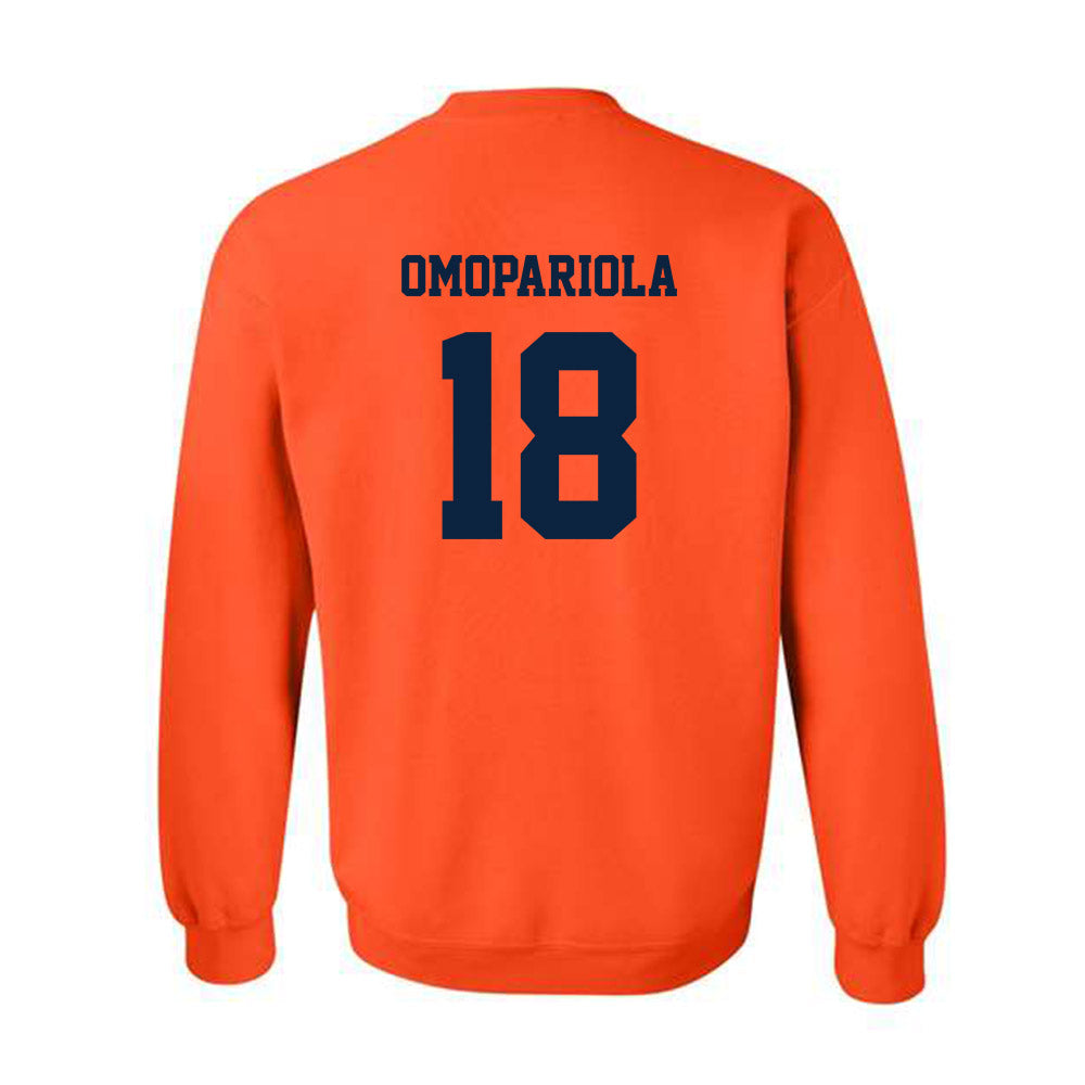 Syracuse - NCAA Football : David Omopariola - Classic Shersey Crewneck Sweatshirt