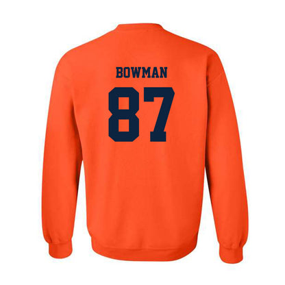 Syracuse - NCAA Football : Wyatt Bowman - Classic Shersey Crewneck Sweatshirt-1