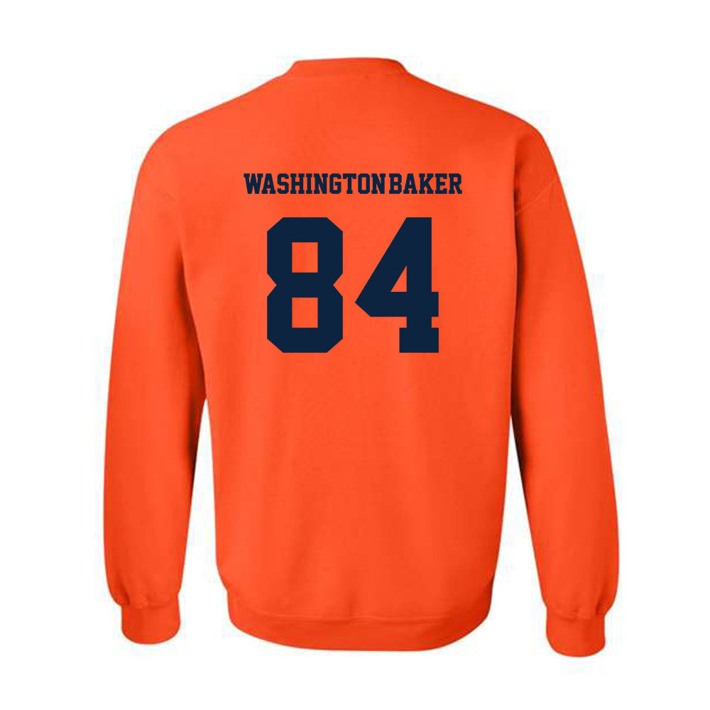 Syracuse - NCAA Football : Elijah Washington-Baker - Classic Shersey Crewneck Sweatshirt-1